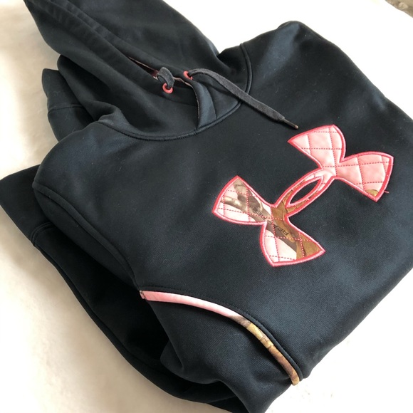 Under Armour Black 1247106 Storm Caliber Hoodie, M - Picture 13 of 15